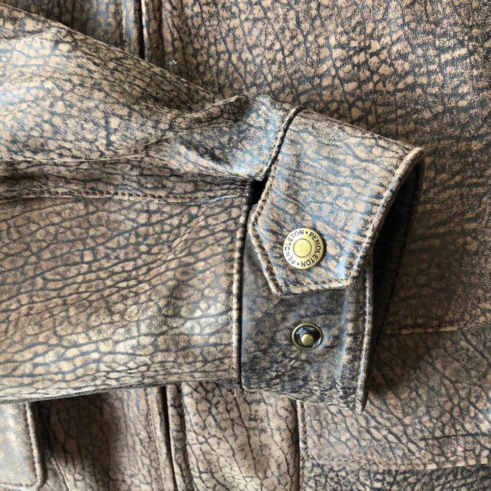 Practically new, Cork leather Pendleton jacket